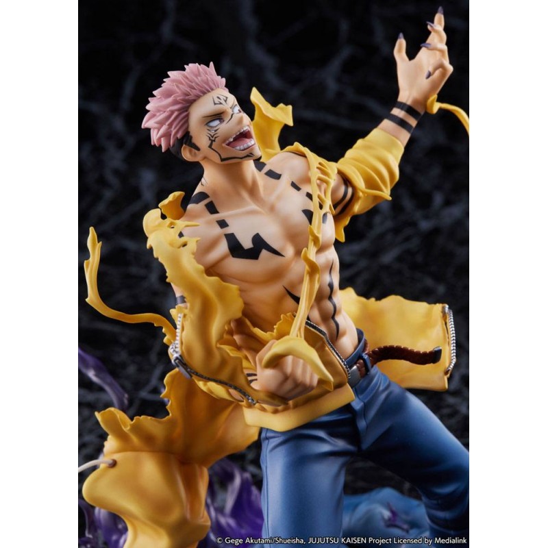 Jujutsu Kaisen statuette PVC 1/7 Sukuna 25 cm | 4580769940299