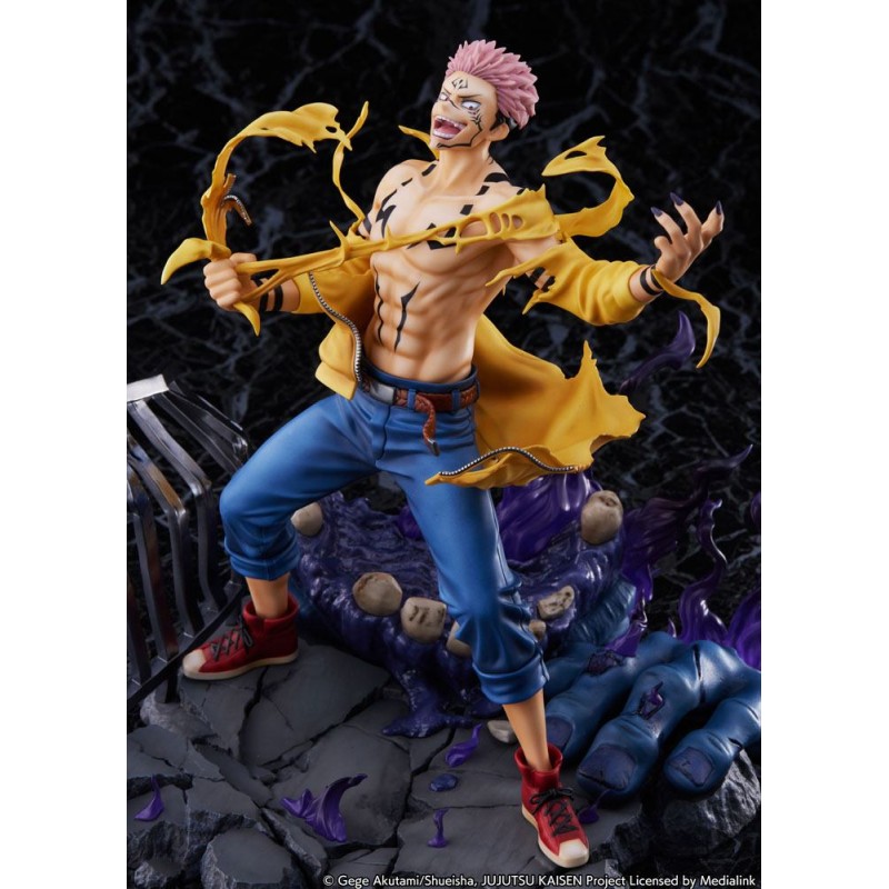 Jujutsu Kaisen statuette PVC 1/7 Sukuna 25 cm | 4580769940299