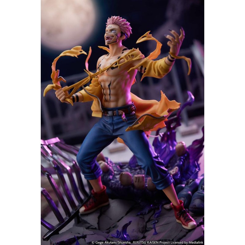 Jujutsu Kaisen statuette PVC 1/7 Sukuna 25 cm | 4580769940299