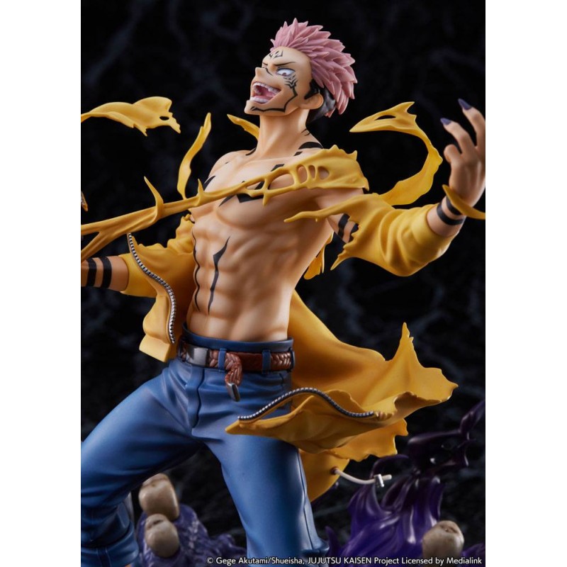 Jujutsu Kaisen statuette PVC 1/7 Sukuna 25 cm | 4580769940299