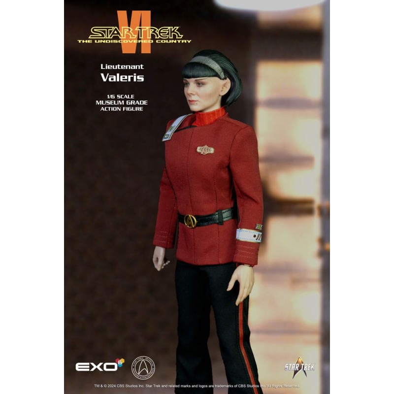 Star Trek 6 : Terre inconnue figurine 1/6 Lieutenant Valeris 28 cm | 0787480715883