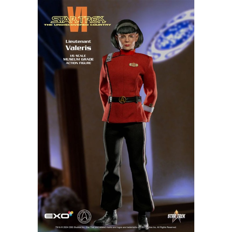 Star Trek 6 : Terre inconnue figurine 1/6 Lieutenant Valeris 28 cm | 0787480715883