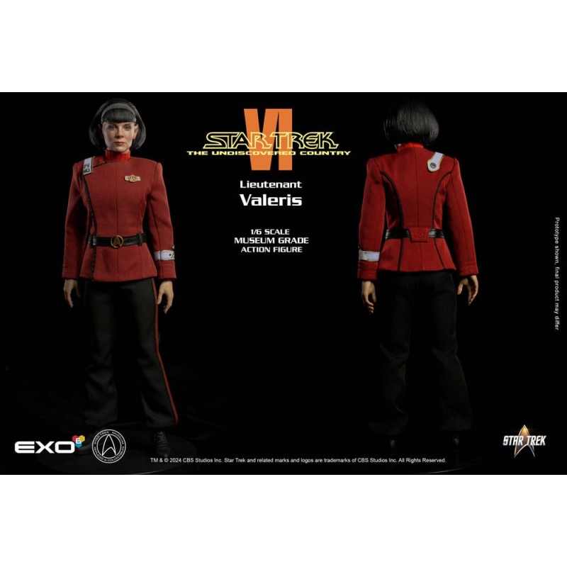 Star Trek 6 : Terre inconnue figurine 1/6 Lieutenant Valeris 28 cm | 0787480715883