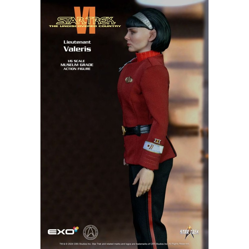 Star Trek 6 : Terre inconnue figurine 1/6 Lieutenant Valeris 28 cm | 0787480715883