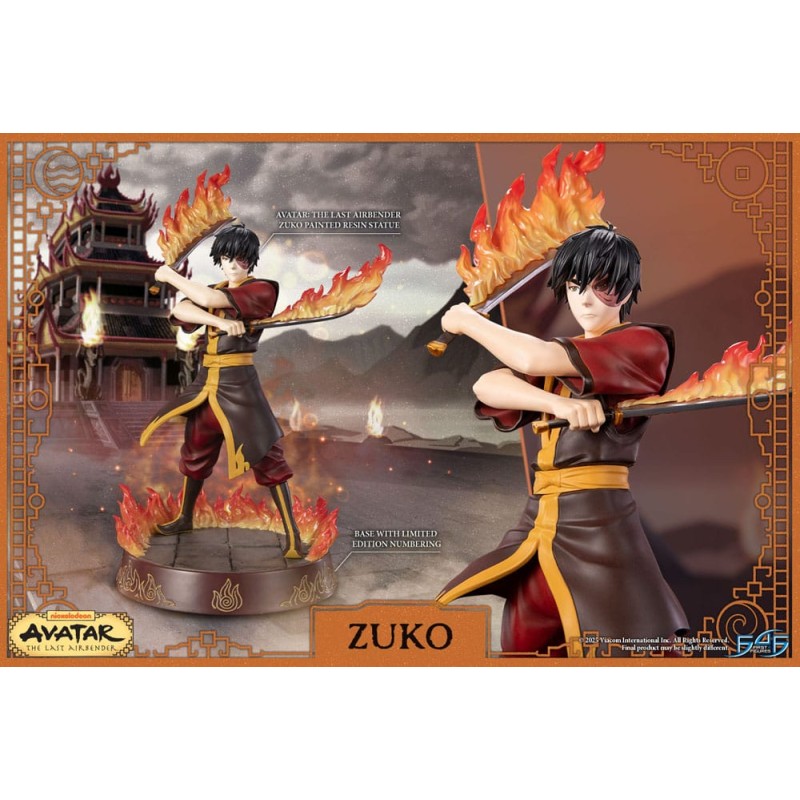 Avatar, le dernier maître de l´air statuette Zuko 32 cm   | 5060316628294