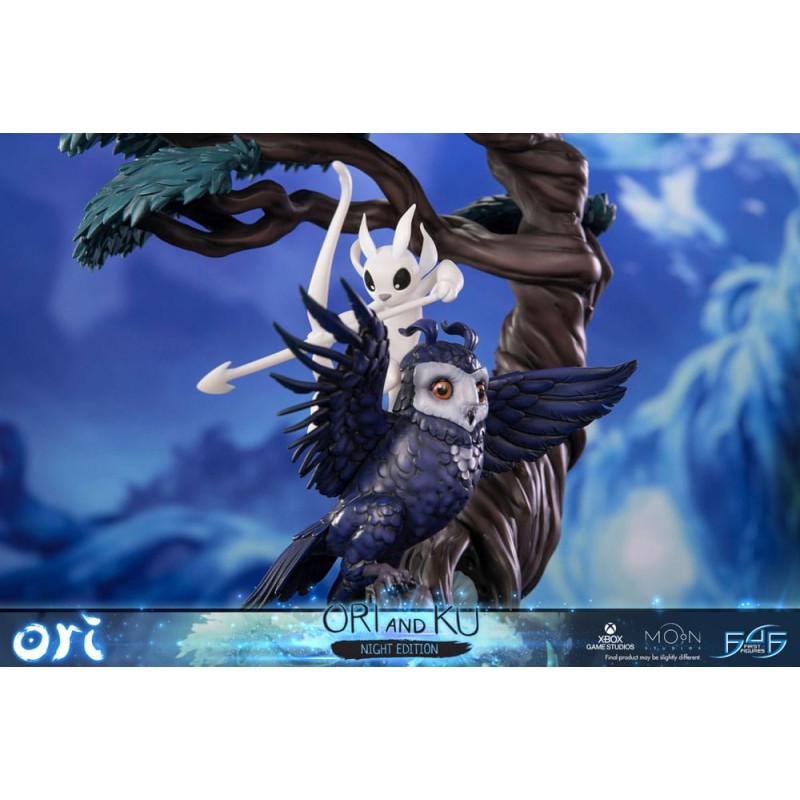 Ori and the Will of the Wisps statuette Ori and Ku Night Ver. 38 cm  | 5060316628348