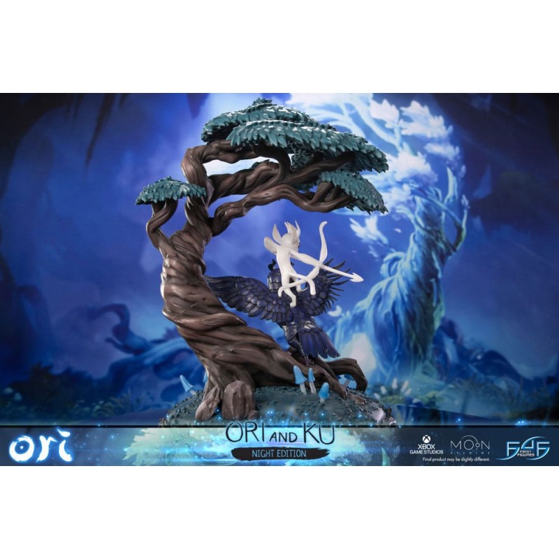 Ori and the Will of the Wisps statuette Ori and Ku Night Ver. 38 cm  | 5060316628348