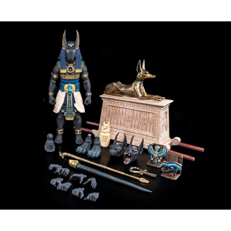 Figura Obscura figurine Anubis Black & Blue  | 0658580363277