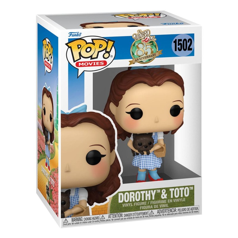 Le Magicien d'Oz POP & Buddy! Movies Vinyl figurine Dorothy w/Toto 9 cm | 0889698759793