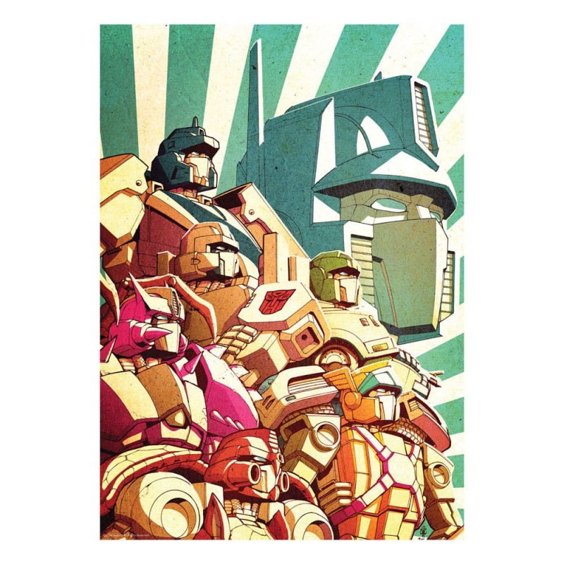 Transformers lithographie Optimus Prime Limited Edition 42 x 30 cm    | 5060948295741