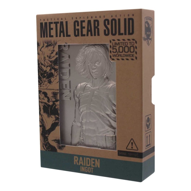 Metal Gear Solid 2 Lingot Raiden Limited Edition  | 5060948294799