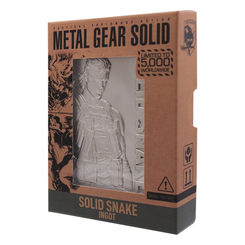 Metal Gear Solid 2 Lingot Snake Limited Edition  | 5060948294805