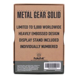 Metal Gear Solid 2 Lingot Snake Limited Edition  | 5060948294805