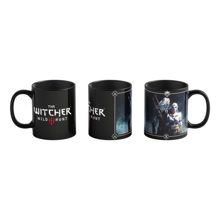 The Witcher III: Wild Hunt Geralt & Ciri Heat Mug 480 ml | 5908305243304