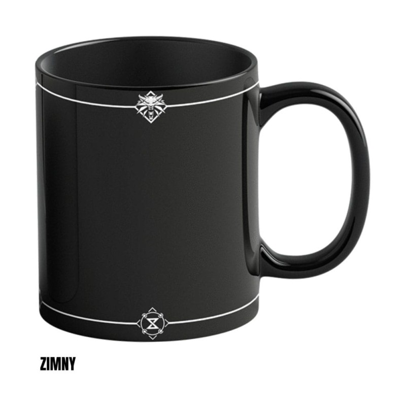 The Witcher III: Wild Hunt mug effet thermique Geralt & Ciri 480 ml | 5908305243304