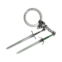 The Witcher III: Wild Hunt Geralt Two Swords Keychain