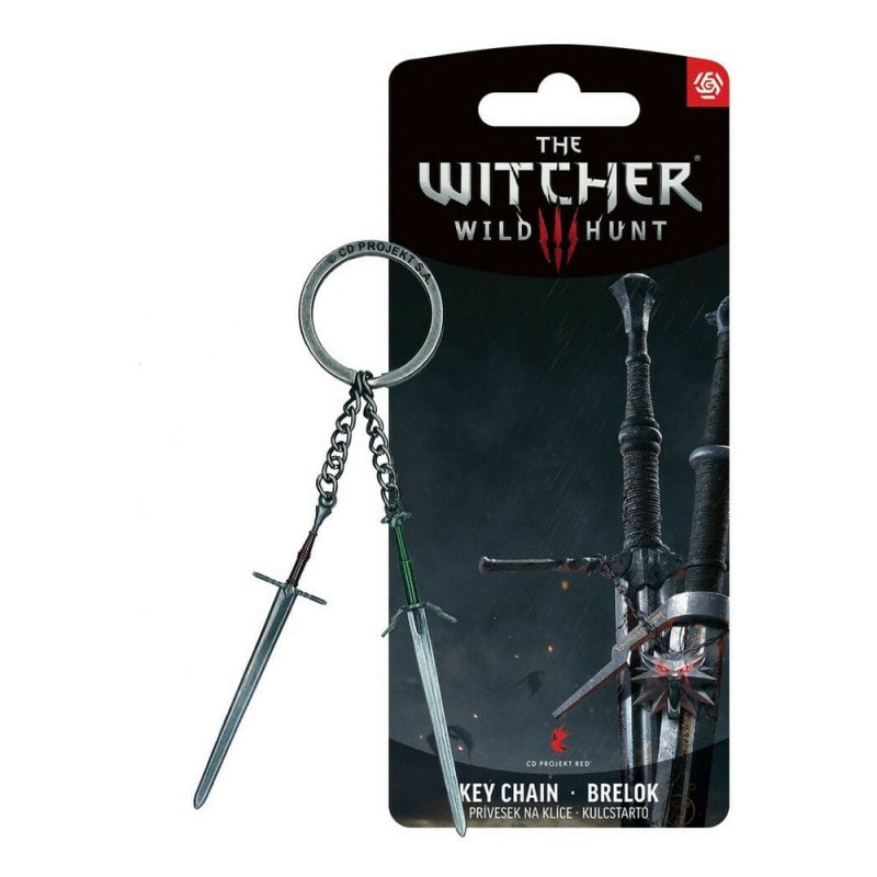 The Witcher III: Wild Hunt Geralt Two Swords Keychain | 5908305243311