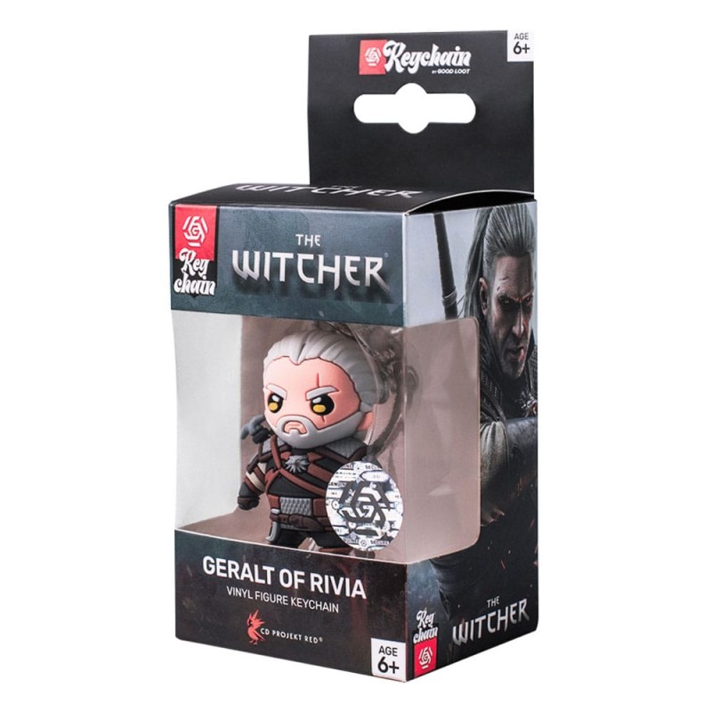 The Witcher III: Wild Hunt Geralt of Rivia Vinyl Sleutelhanger | 5908305244677