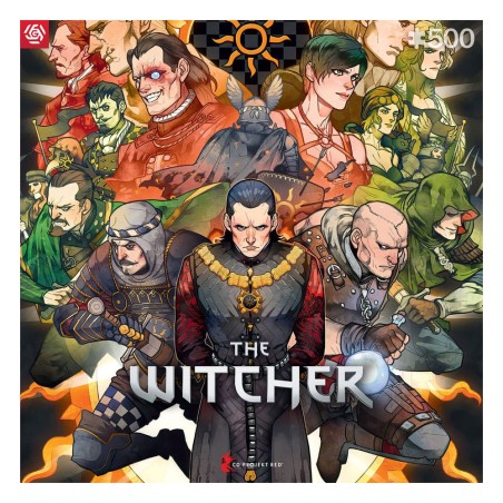The Witcher Puzzle Gaming Nilfgaard (500 stukjes) | 5908305244936
