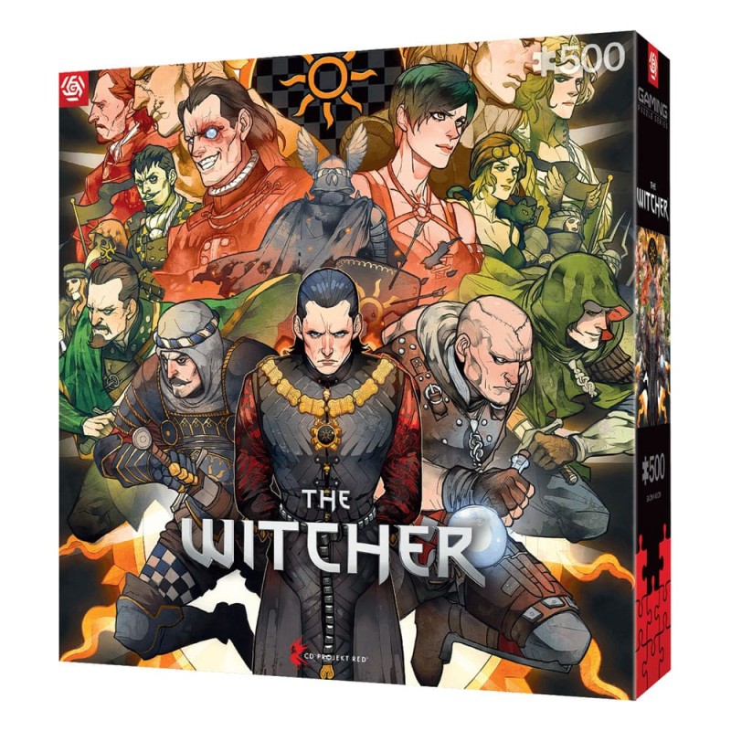 The Witcher Puzzle Gaming Nilfgaard (500 stukjes) | 5908305244936