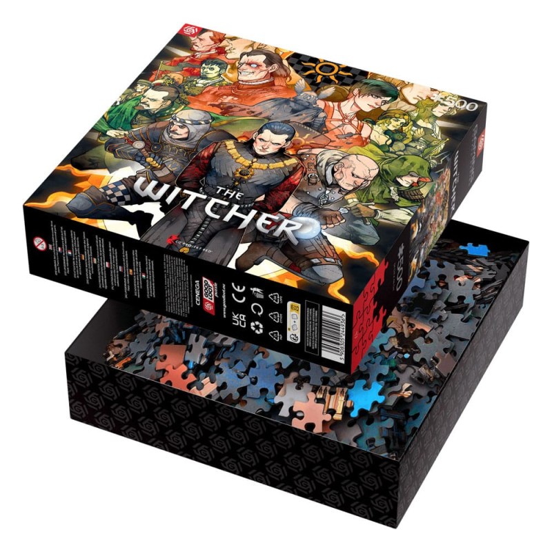The Witcher Puzzle Gaming Nilfgaard (500 stukjes) | 5908305244936
