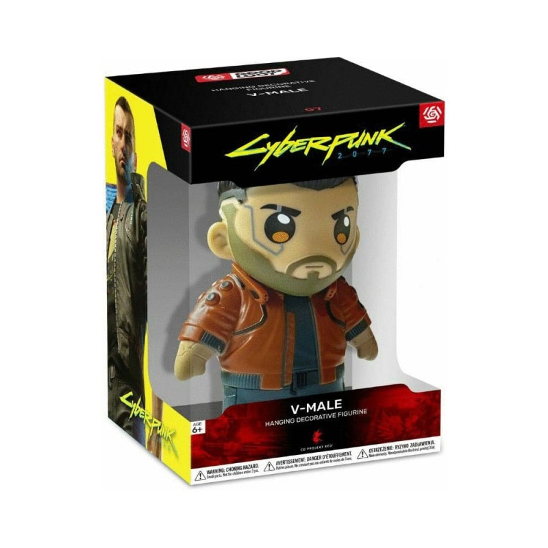 Cyberpunk 2077 Figurine à suspendre V-Male 10 cm | 5908305245148