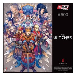 The Witcher Puzzle Gaming Northern Realms (500 stukjes) | 5908305246756