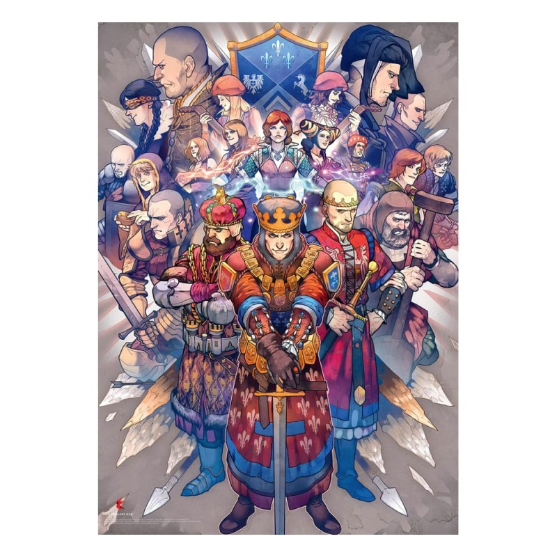 The Witcher Puzzle Gaming Northern Realms (500 stukjes) | 5908305246756
