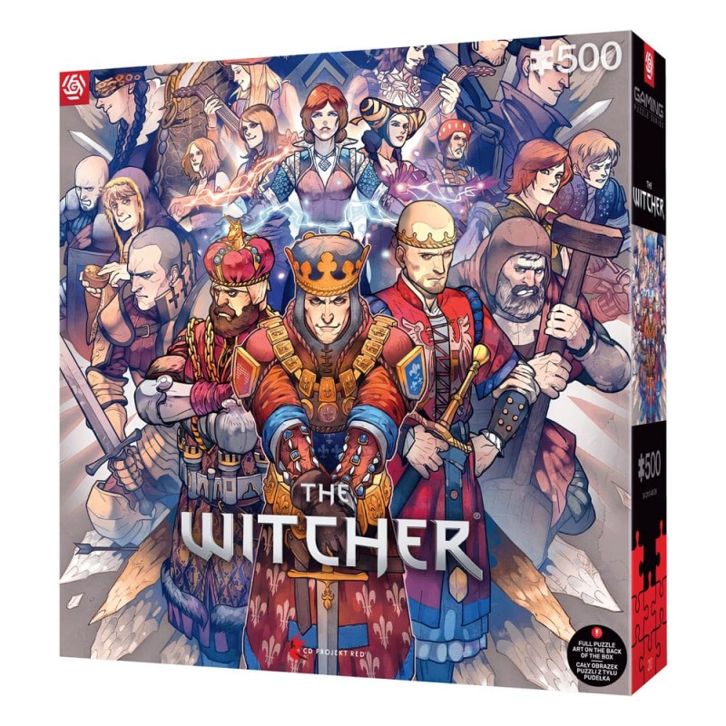 The Witcher Puzzle Gaming Northern Realms (500 stukjes) | 5908305246756