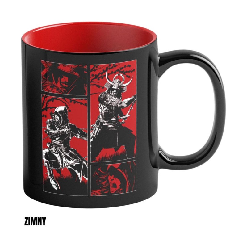 Assassin's Creed Shadows mug effet thermique Naoe & Yasuke Artwork 450 ml | 5908305247609