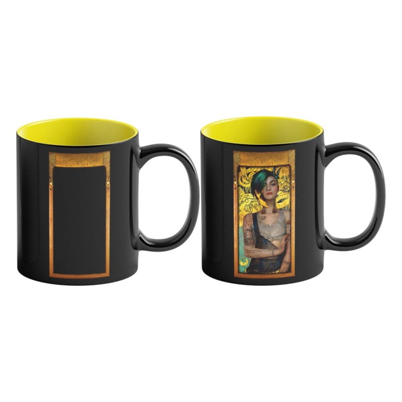 Cyberpunk 2077 mug effet thermique Game Art Chronicles Judy inspired by Gustav Klimt 450 ml  | 5908305247654