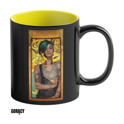 Cyberpunk 2077 mug effet thermique Game Art Chronicles Judy inspired by Gustav Klimt 450 ml  | 5908305247654