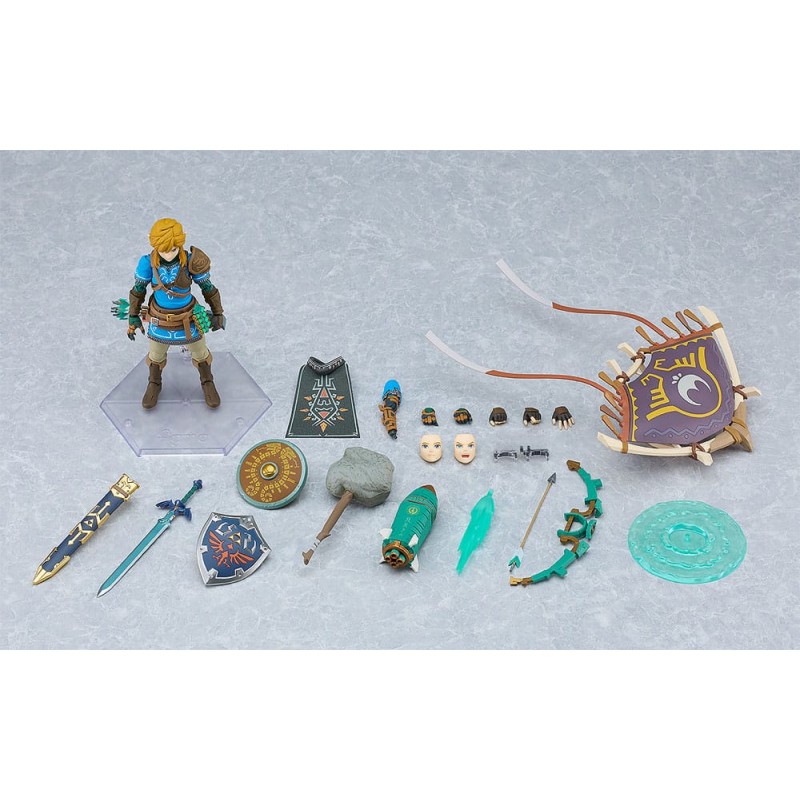 The Legend of Zelda Tears of the Kingdomfigurine Figma Link Tears of the Kingdom Ver. DX Edition 15 cm | 4580590190696