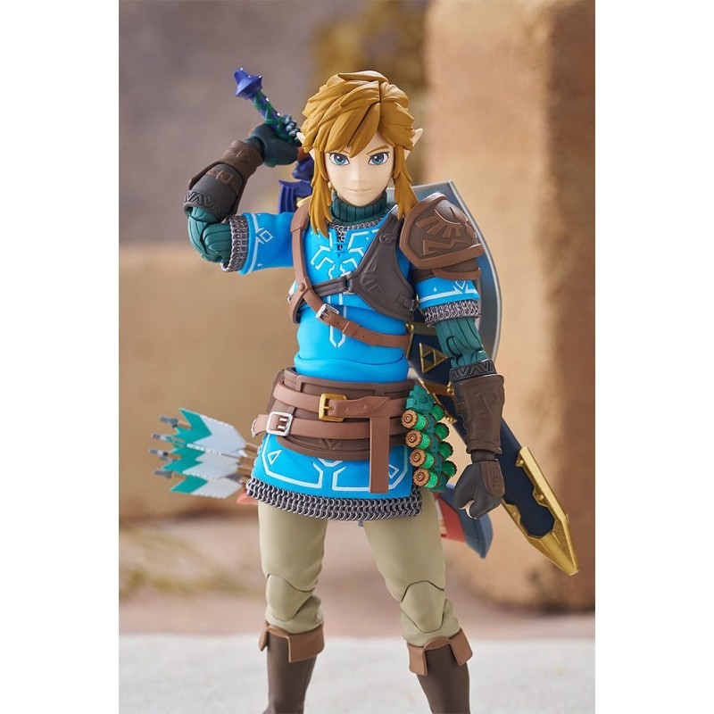 The Legend of Zelda Tears of the Kingdomfigurine Figma Link Tears of the Kingdom Ver. DX Edition 15 cm | 4580590190696