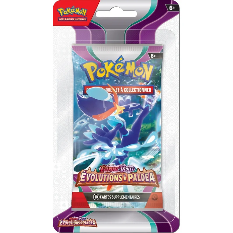 Pokémon -  Evolutions à Paldea (EV02) - Blister 1 Booster FR | 820650556586