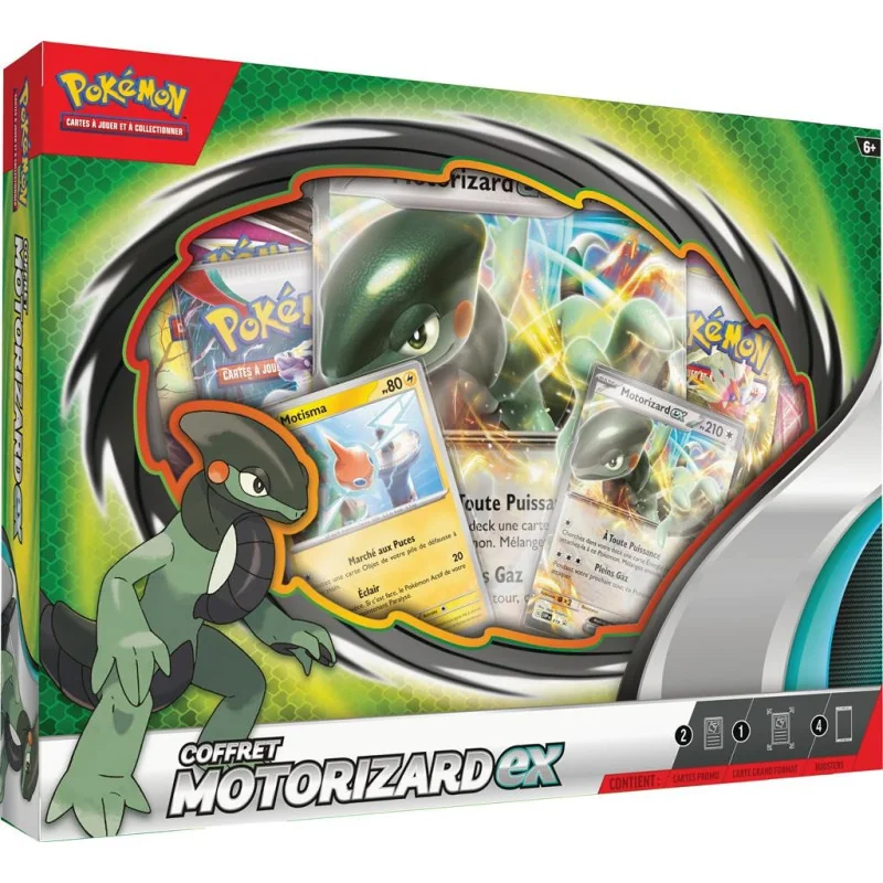 Pokémon - Motorizard Ex FR Cabinet | 820650555824