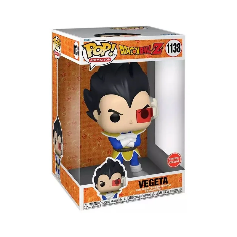 Dragon Ball Z Super Sized Figuur Funko POP! Animatie Vinyl Vegeta 25 cm | 889698631624