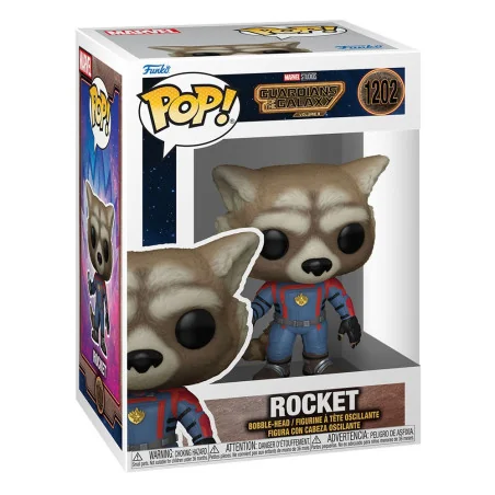 Marvel Les Gardiens de la Galaxie Vol. 3 Figurine Funko POP! Movie Vinyl Rocket 9 cm