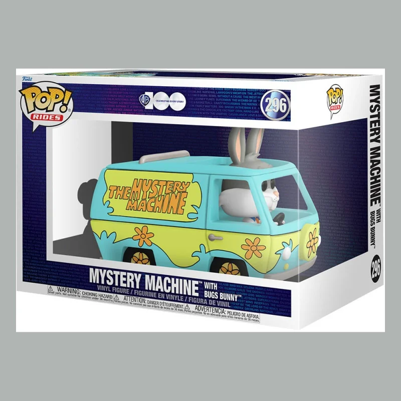 Hanna-Barbera beeldje Funko POP! Rijdt Super Deluxe Vinyl Mystery Machine met Bugs Bunny | 889698694292