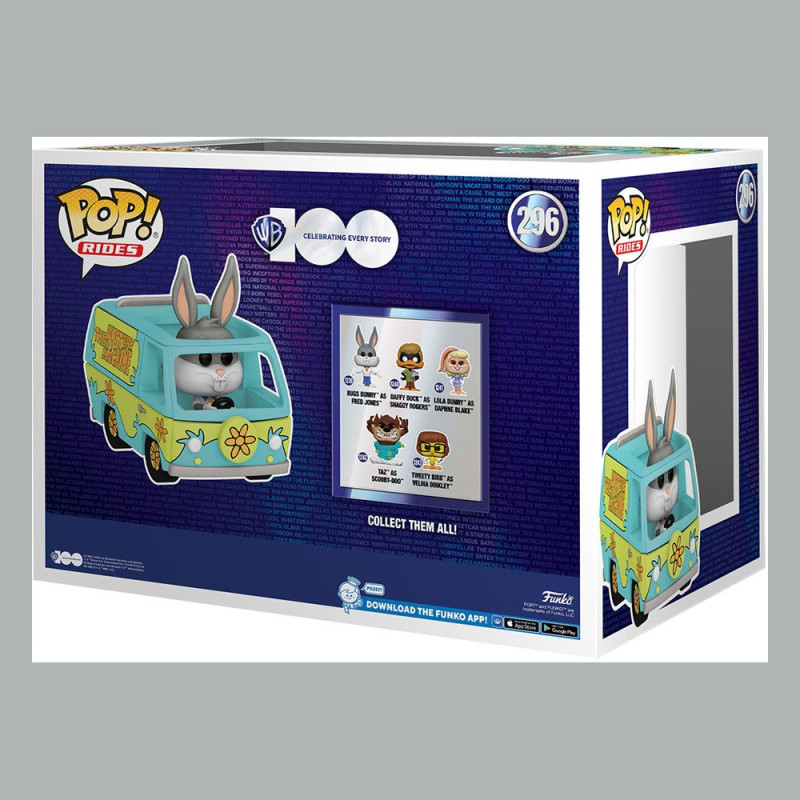 Hanna-Barbera beeldje Funko POP! Rijdt Super Deluxe Vinyl Mystery Machine met Bugs Bunny