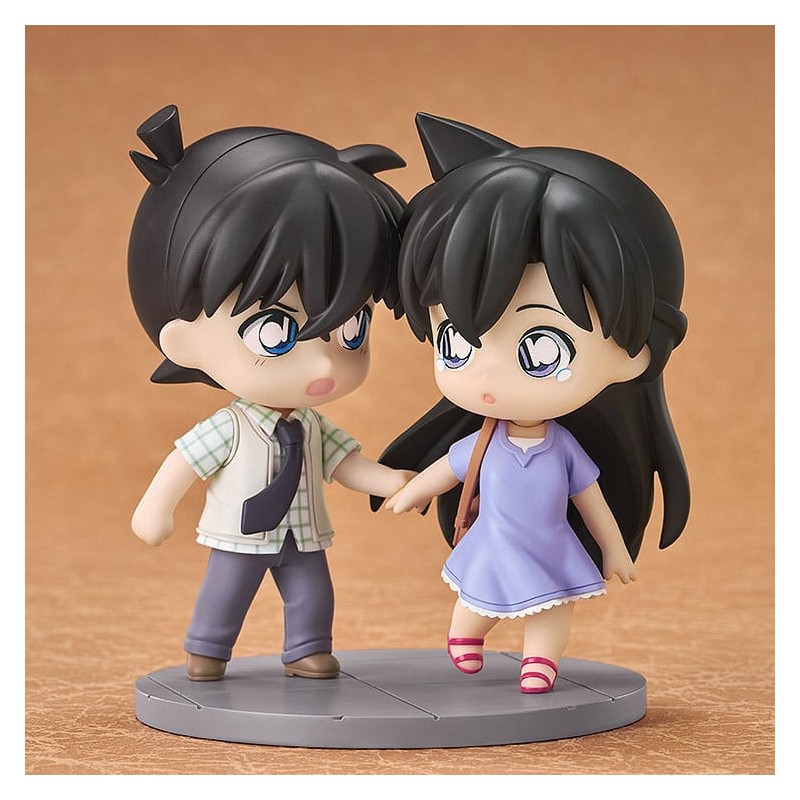 Detective Conan pack 2 mini figurines Qset Shinichi Kudo & Ran Mori 8 cm    | 4580416929660