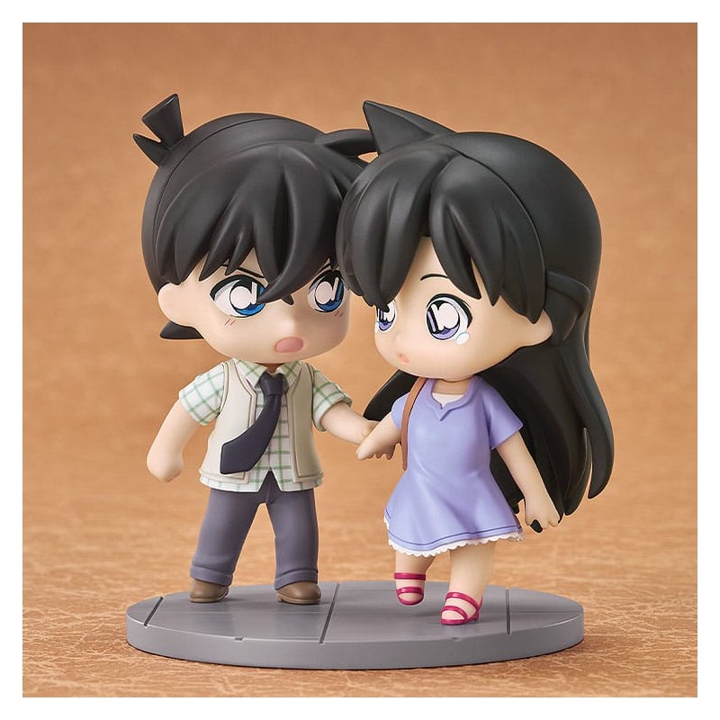 Detective Conan pack 2 mini figurines Qset Shinichi Kudo & Ran Mori 8 cm    | 4580416929660