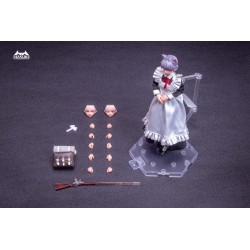 Pocket Art figuur 1/12 PA010 Meid Gunner FKEY 15 cm | 6975499680771