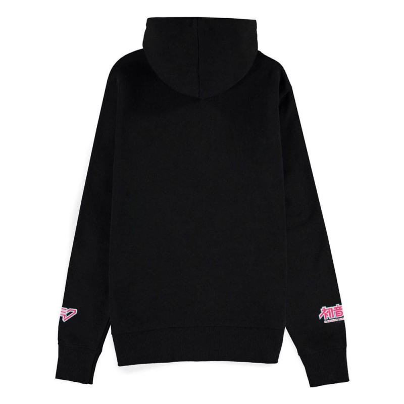 Hatsune Miku hooded sweater Black (XL) | 8718526393156