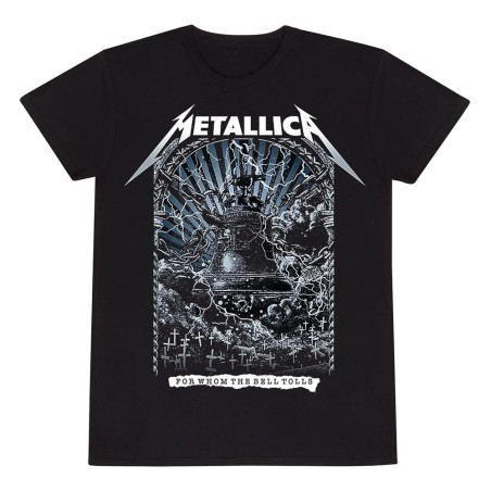 Metallica T-Shirt voor wie de klokken toll zwart (L) | 5056187769778