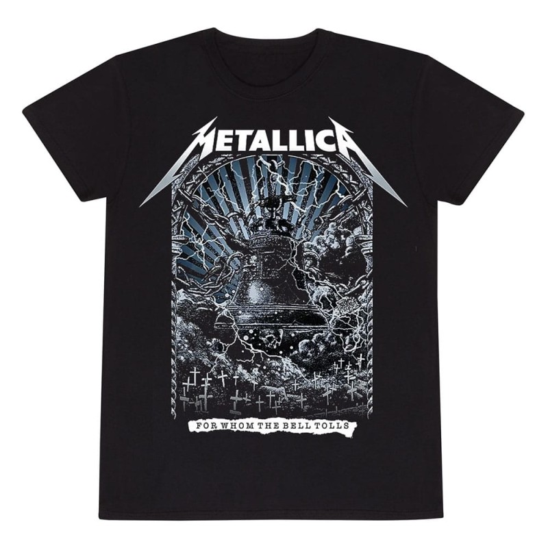 Metallica T-Shirt Voor Wie De Bells Toll Black (XL) | 5056187769785