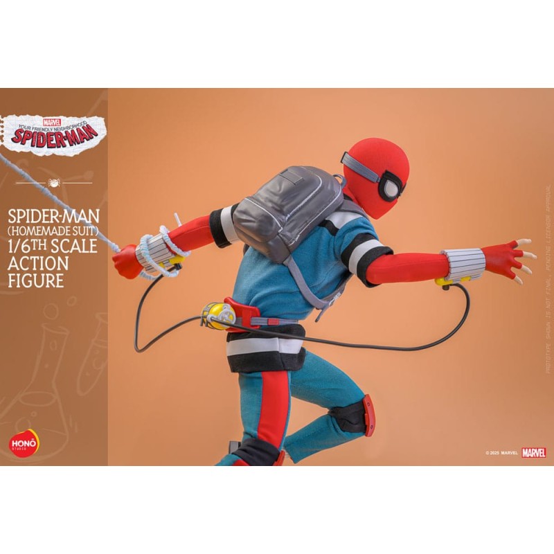 Votre fidèle serviteur Spider-Man figurine 1/6 Spider-Man (Homemade Suit) 29 cm | 4895228620934