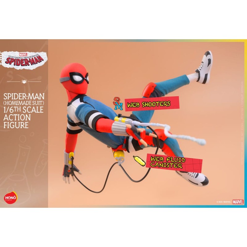Yours truly Spider-Man 1/6 Spider-Man figure (Homemade Suit) 29 cm | 4895228620934