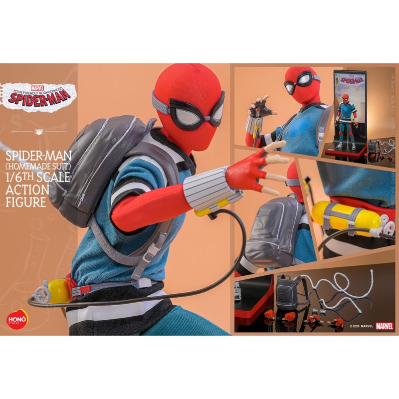 Yours truly Spider-Man 1/6 Spider-Man figure (Homemade Suit) 29 cm | 4895228620934