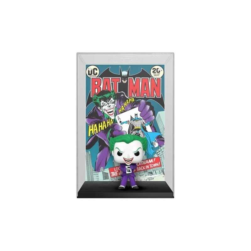 DC Comics Figurine Funko POP! Comic Cover Vinyl Joker Back in Town 9 cm | 889698653497